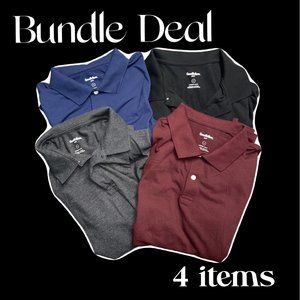 Collard Uniform Shirts Goodfellow bundle 4-pack